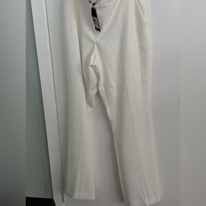 Womens White Dress Pants Karl Lagerfeld. Stain on pant as sown in photos